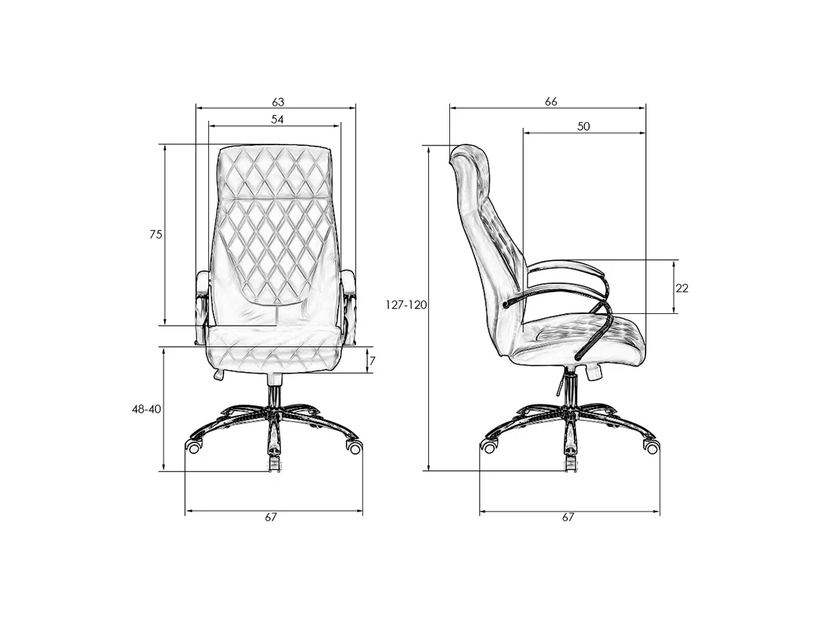 Офисное кресло BENJAMIN 651017  - фото 8