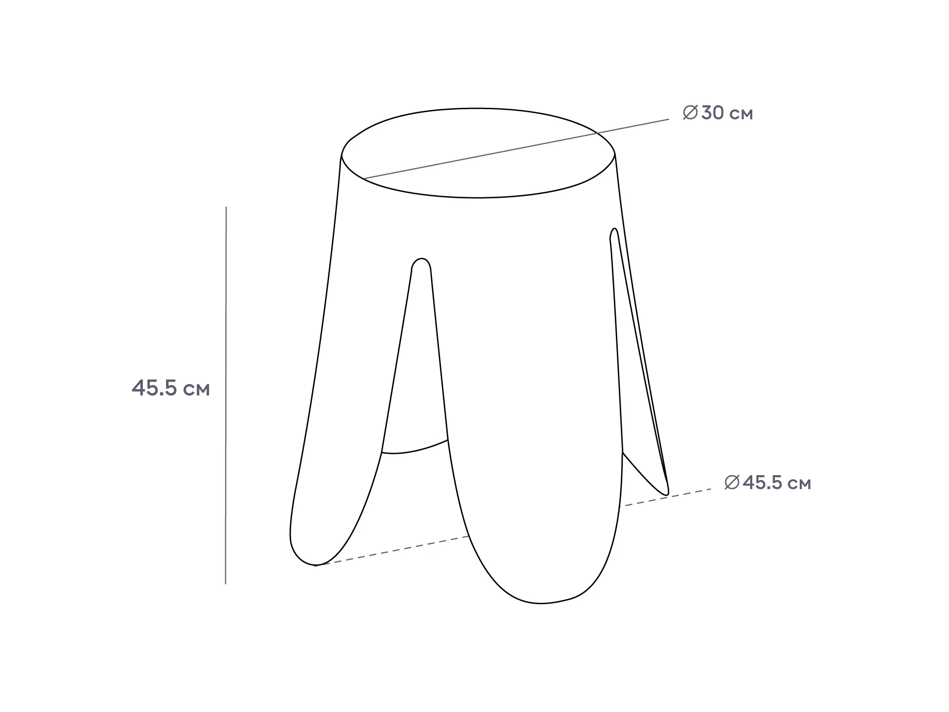 Комплект табуретов Chim 6 шт. 966364  - фото 8