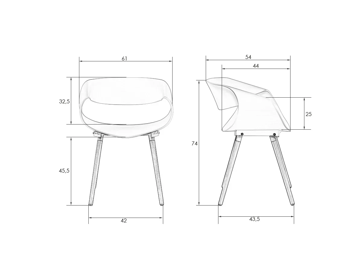 Стул обеденный ALIEN 651170  - фото 9