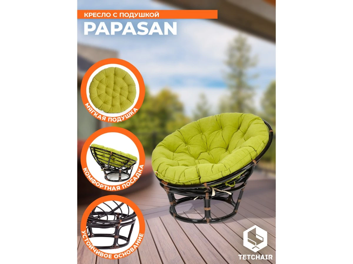 Кресло PAPASAN/ПАПАСАН 23/01 W  /с подушкой/ 967503  - фото 3