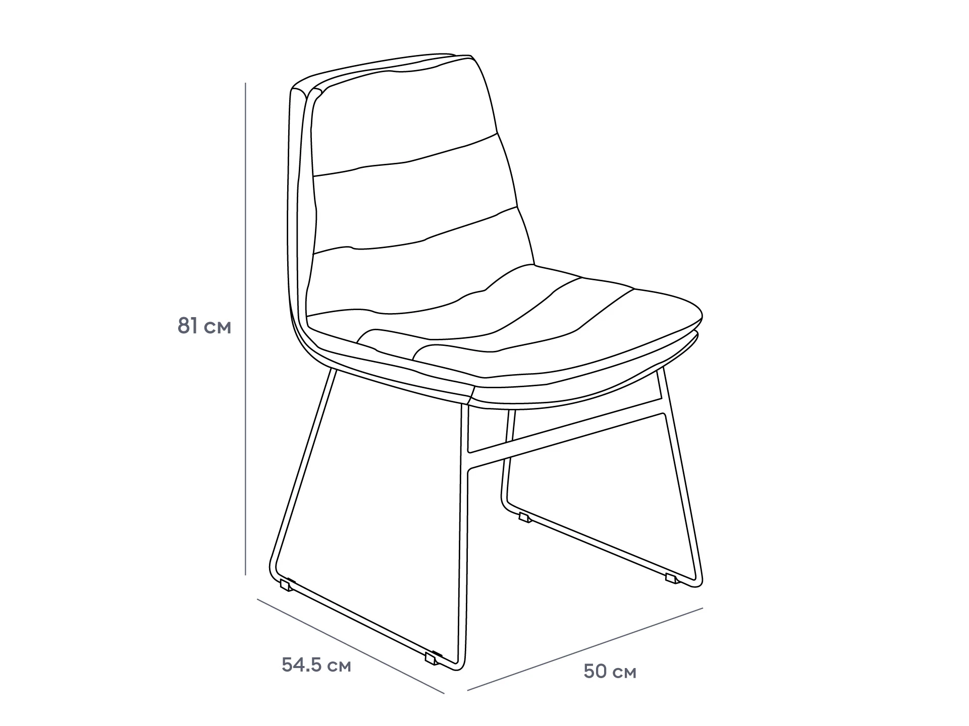 Комплект стульев Vitra 2 шт. 967525  - фото 5