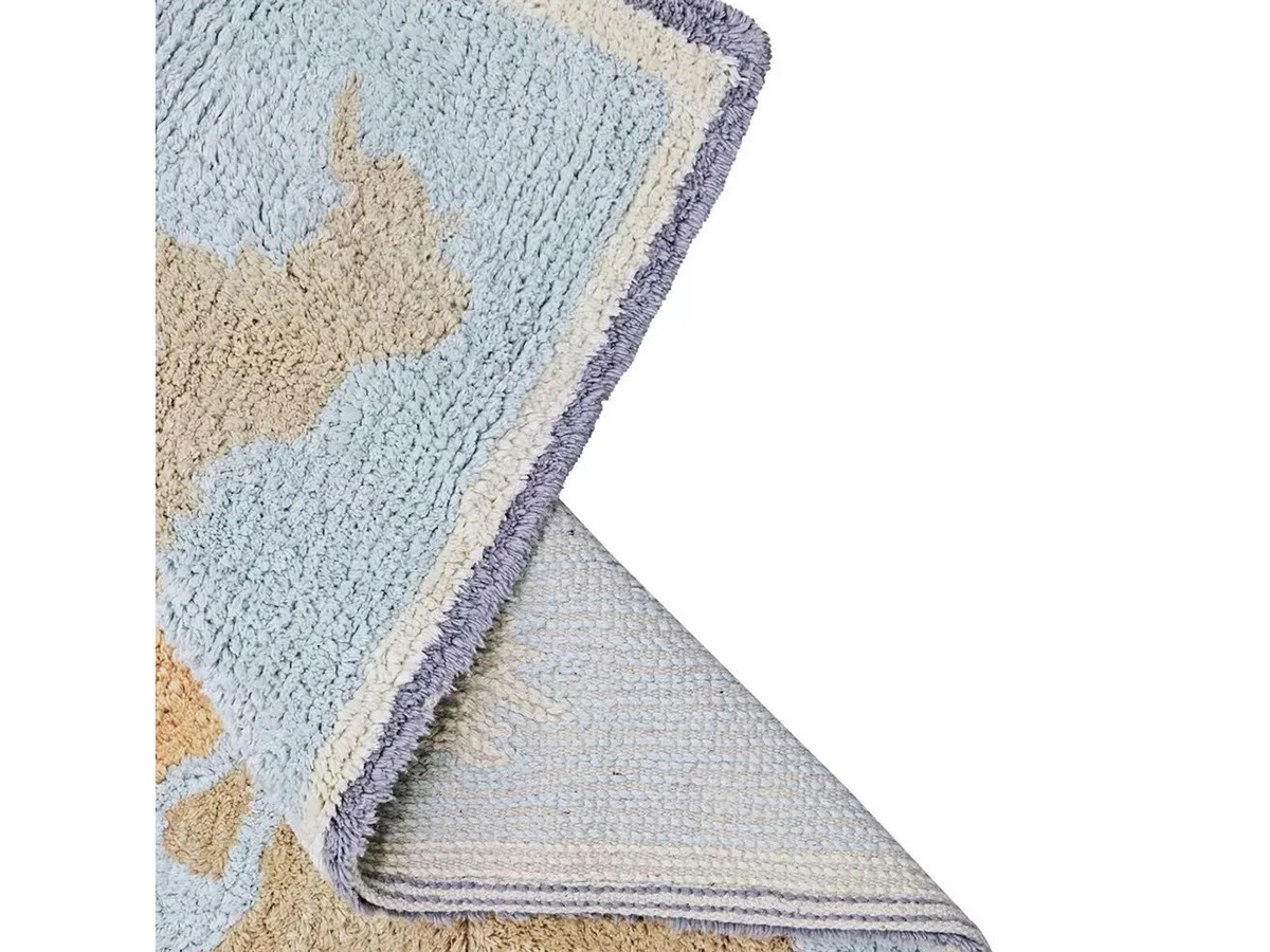 Стираемый ковер MINI Карта мира 70x100 967563