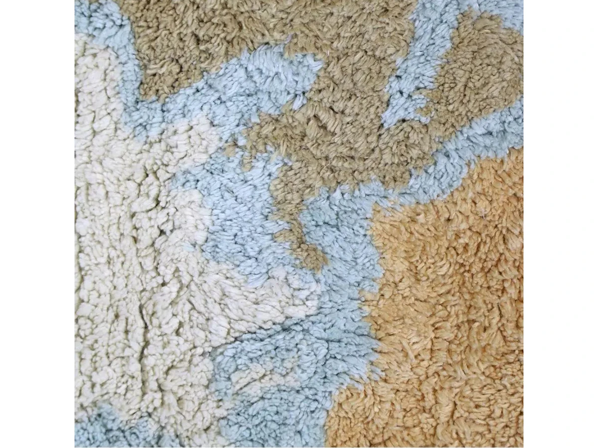 Стираемый ковер MINI Карта мира 70x100 967563  - фото 3