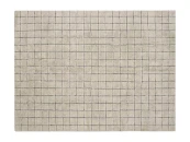 Шерстяной стираемый ковер Мозайка бежевый 170x240