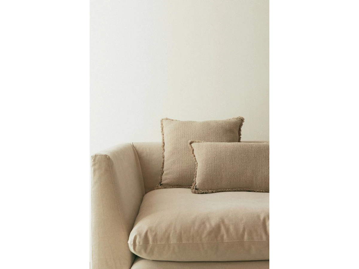 Подушка Этнос квадрат бежевый 45x45 967631