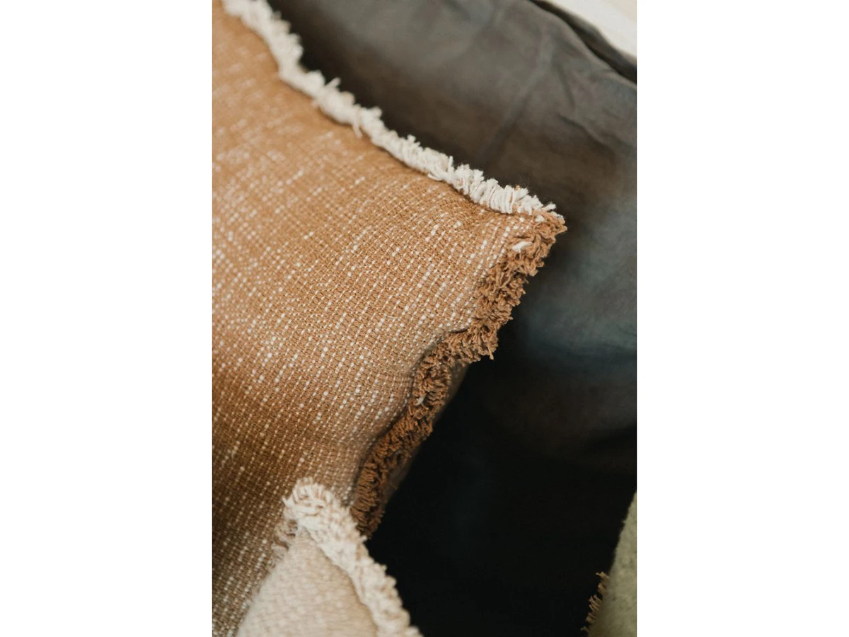 Подушка Этнос квадрат охра 45x45 967640  - фото 5