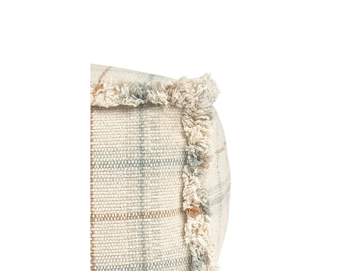 Подушка-пуф Этнос серо-голубой 45x45x45 967683  - фото 7