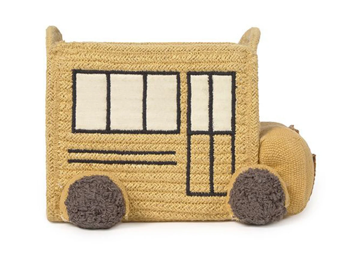 Корзина  Мини школьный автобус 22x19x15 967707  - фото 5