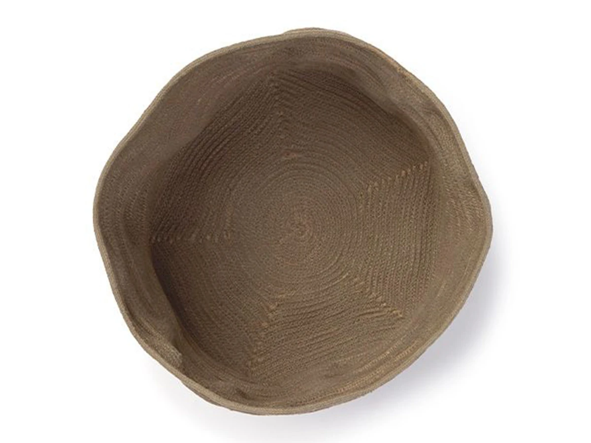 Корзина Точеный камень коричневая 30x25 967715  - фото 5