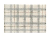 Ковер в клетку шафран/голубой 140x190