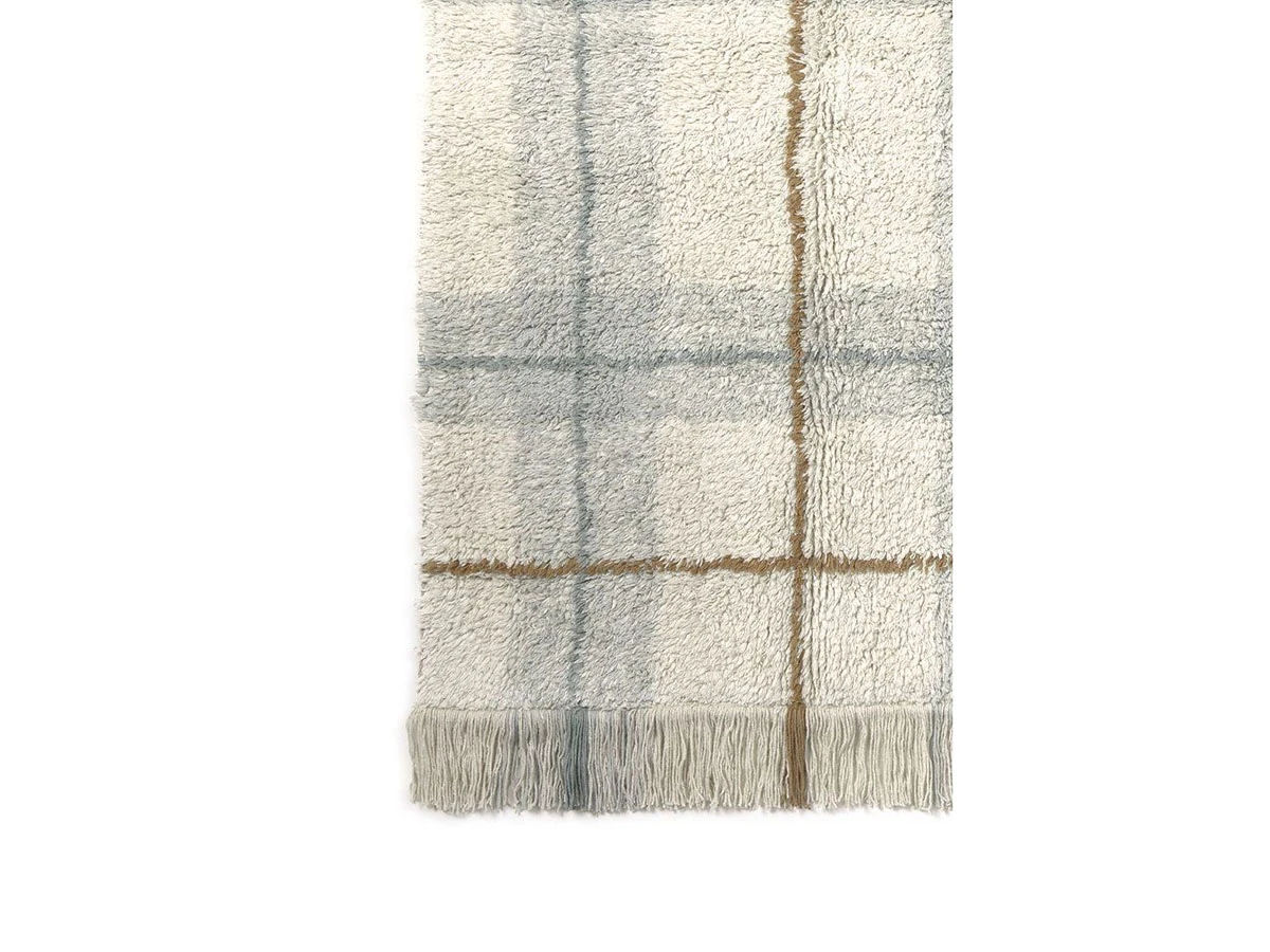 Ковер в клетку розовый 140x190 967735  - фото 4