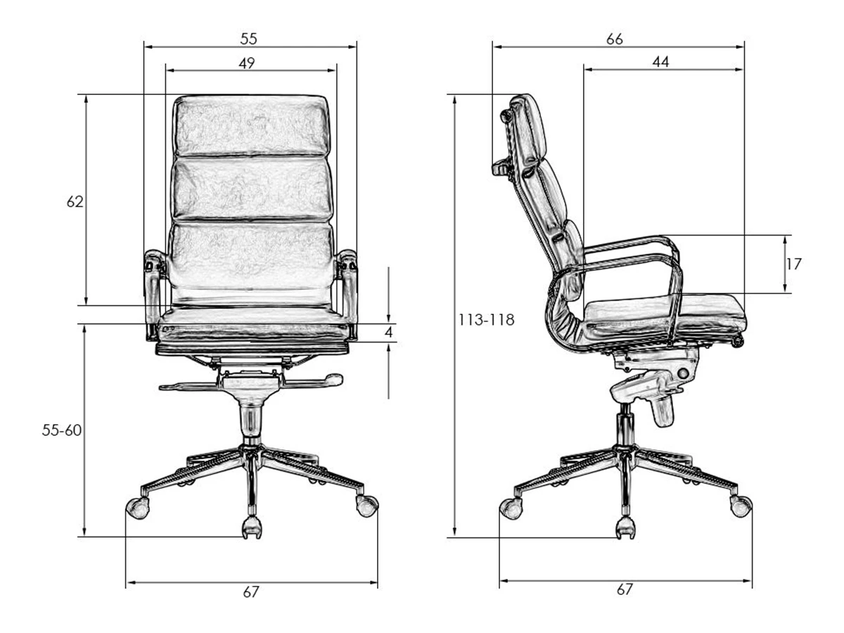 Офисное кресло для руководителей ARNOLD(2 шт) 967736
