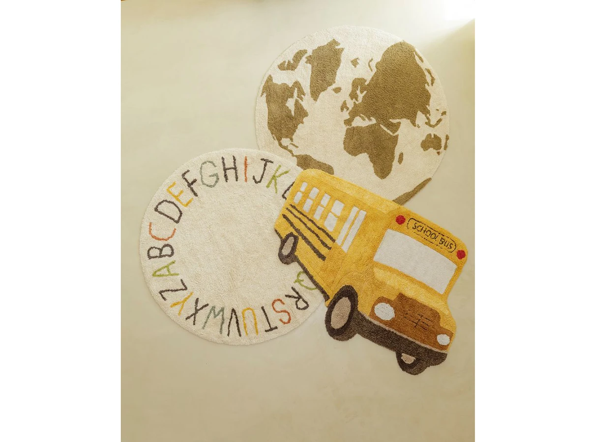 Ковер школьный автобус 130x90 967737  - фото 4