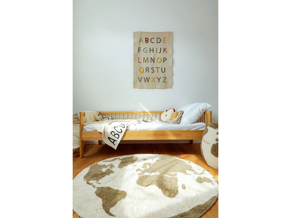 Ковер круглый Карта мира 120D 967741  - фото 7