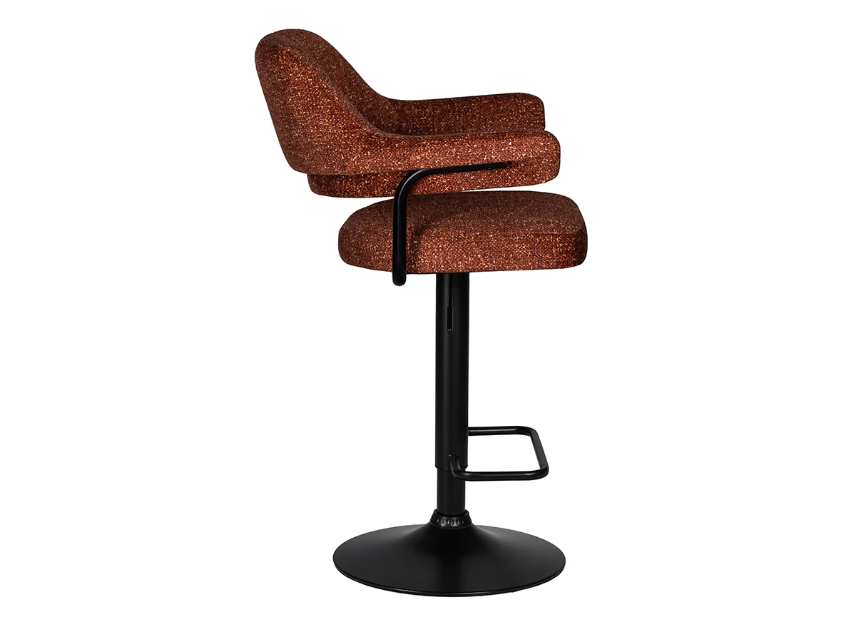 Стул барный CHARLY BLACK(2 шт) 967744  - фото 4