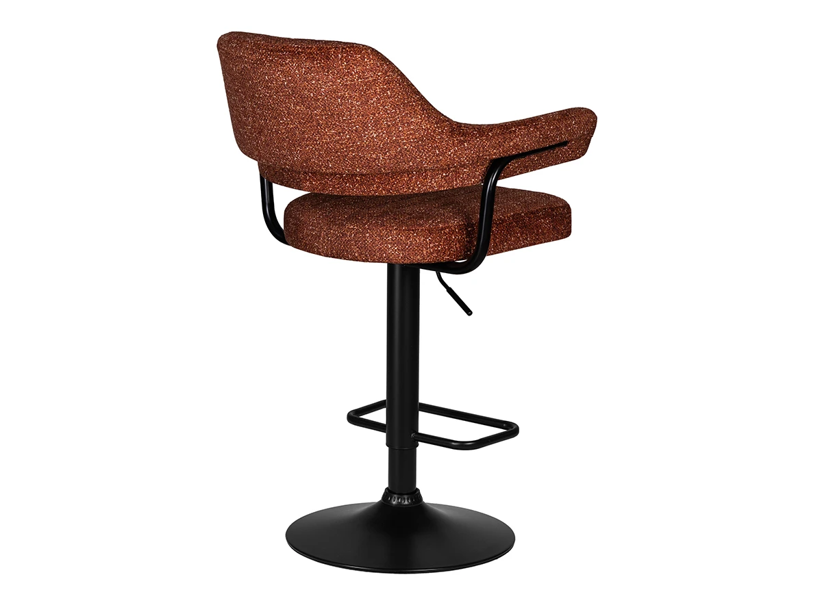 Стул барный CHARLY BLACK(2 шт) 967744  - фото 5