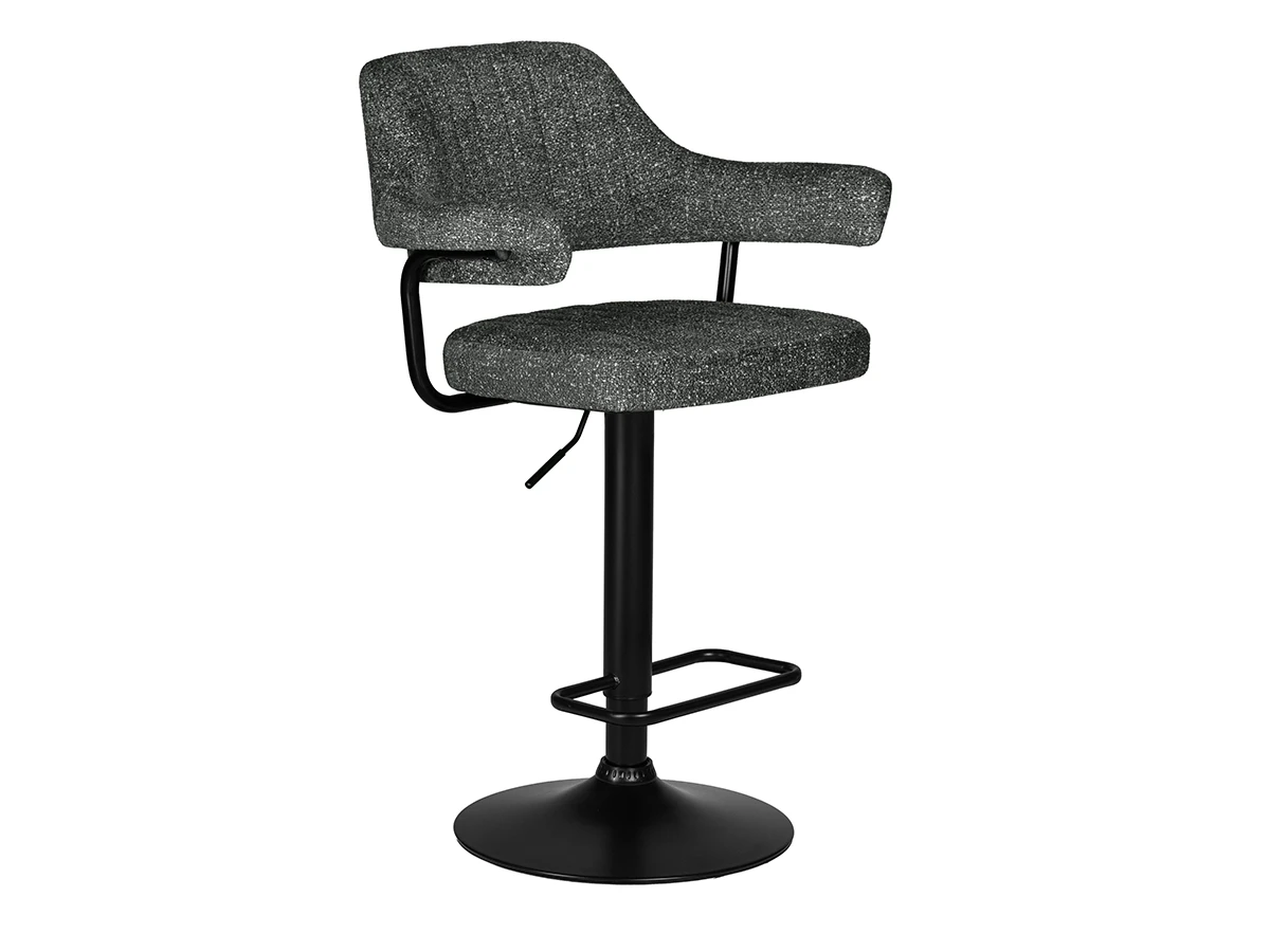 Стул барный CHARLY BLACK(2 шт) 967745  - фото 3