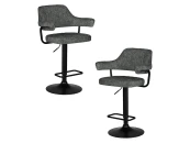 Стул барный CHARLY BLACK(2 шт)