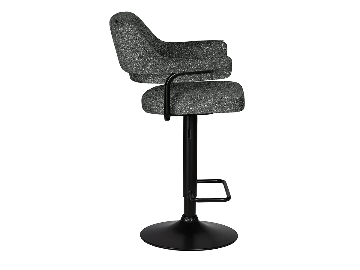 Стул барный CHARLY BLACK(2 шт) 967745  - фото 4