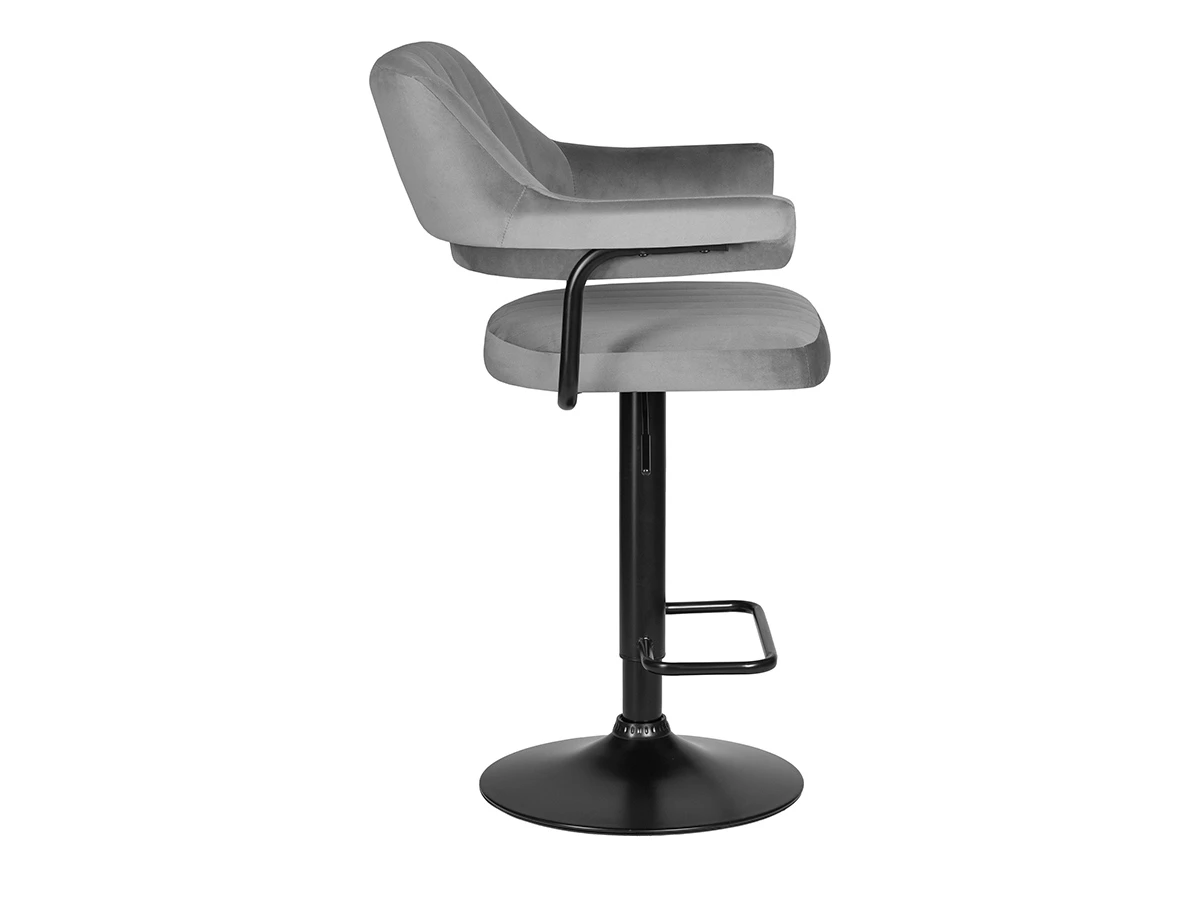 Стул барный CHARLY BLACK(2 шт) 967747  - фото 4