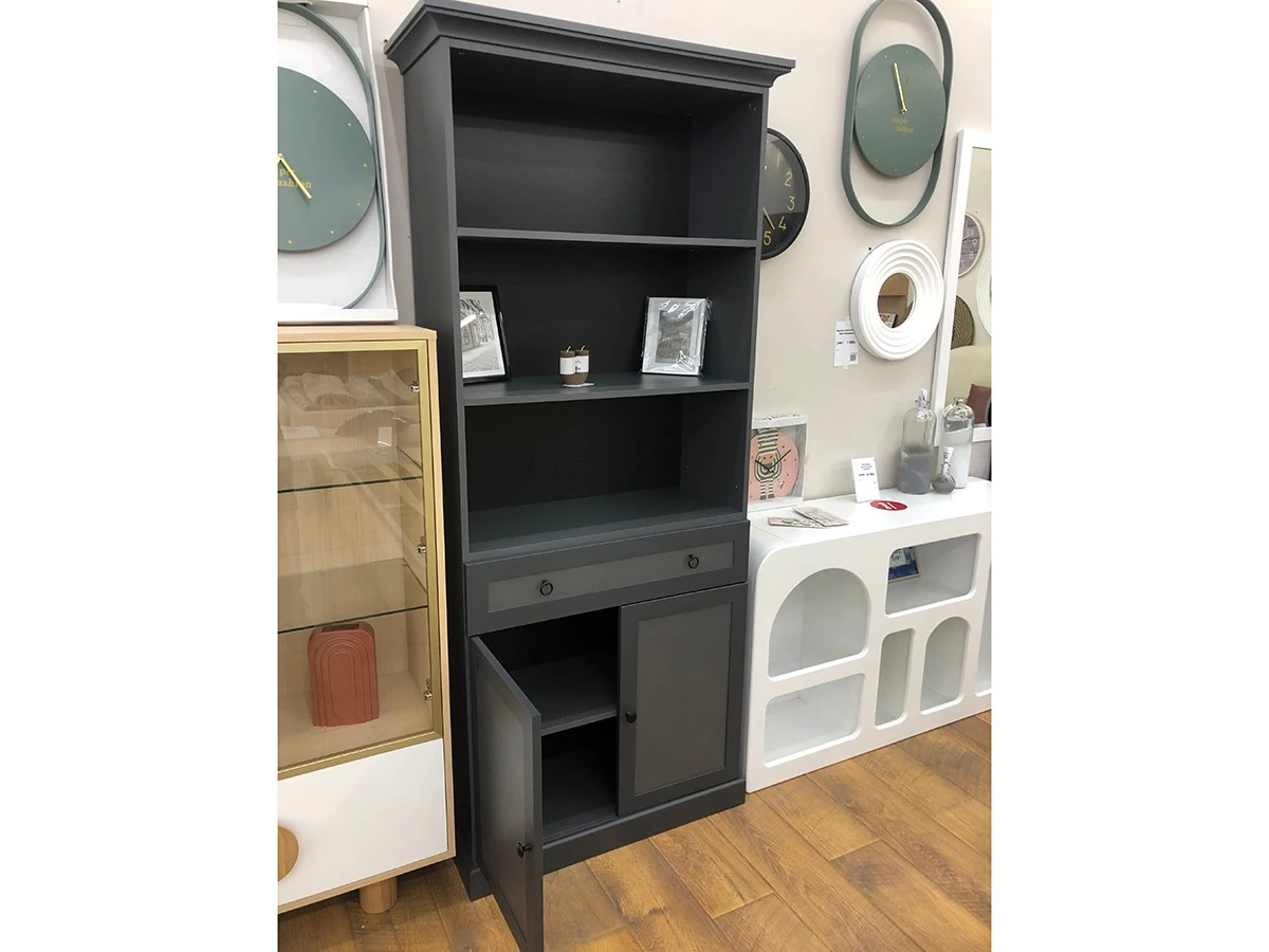 Стеллаж Caprio с ящиком и дверями 967900  - фото 3