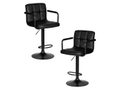 Стул барный KRUGER ARM BLACK(2 шт)