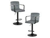 Стул барный KRUGER ARM BLACK(2 шт)