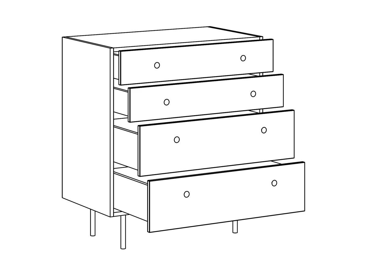Комод большой Frida 968626  - фото 6