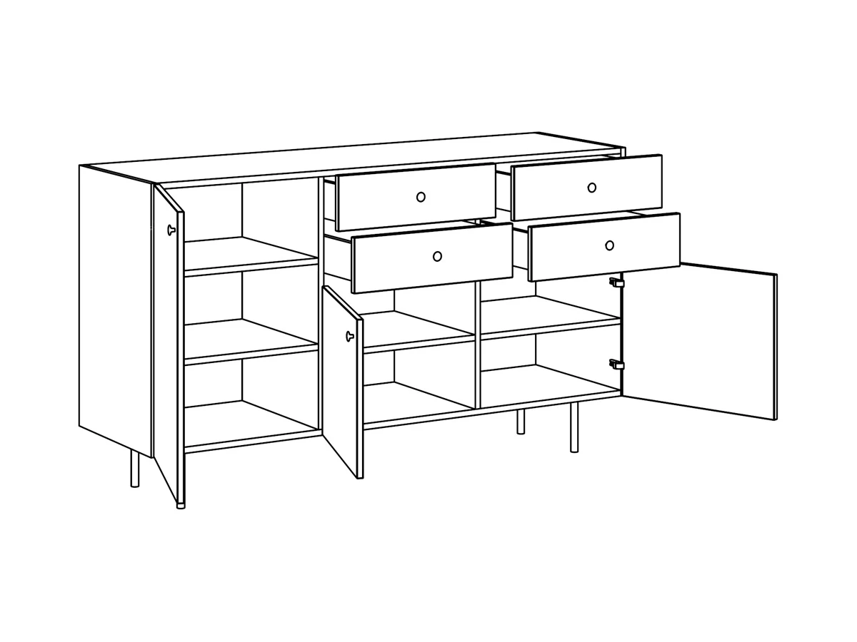Сервант Frida 968993  - фото 8