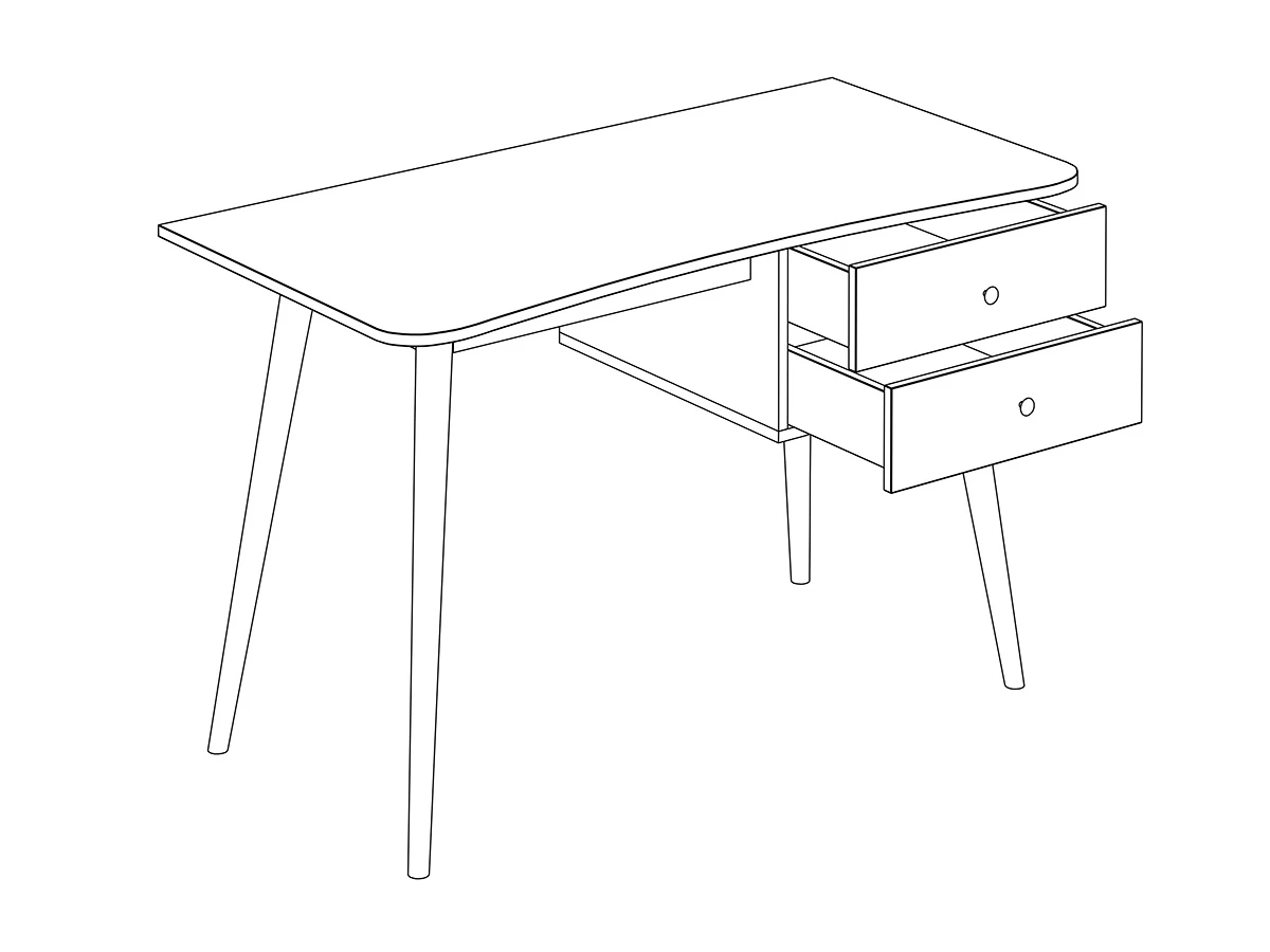 Стол рабочий Frida 969340  - фото 7