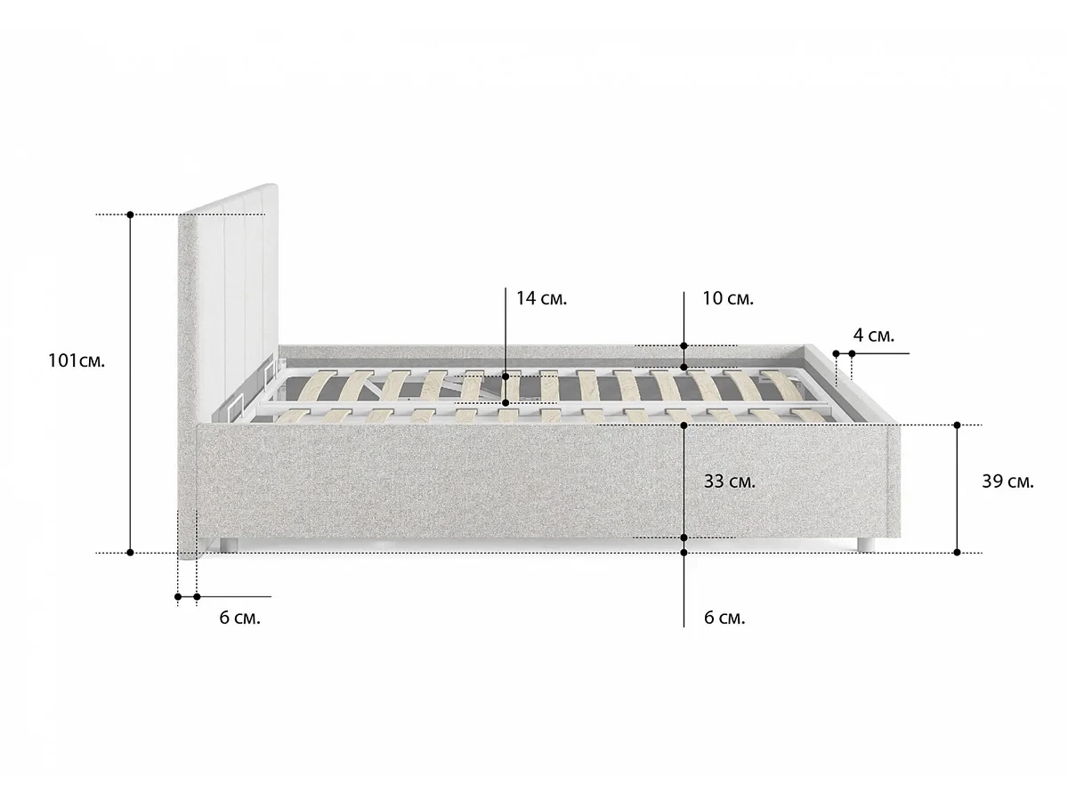 Кровать Prato 651504  - фото 3