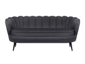 Диван ракушка для гостиниц Pearl Triple Black