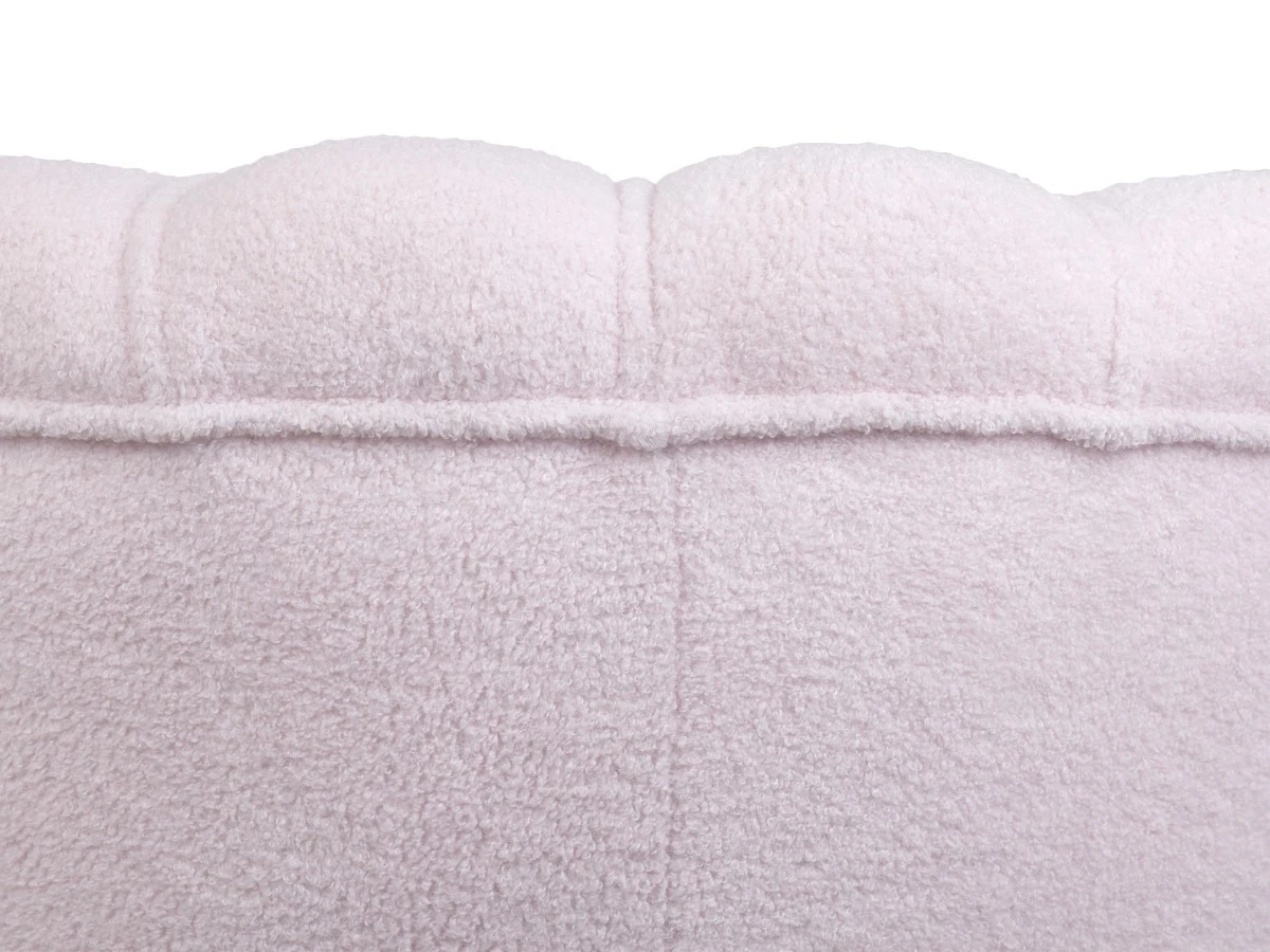 Низкое кресло ракушка Pearl Pink Boucle 970089  - фото 5