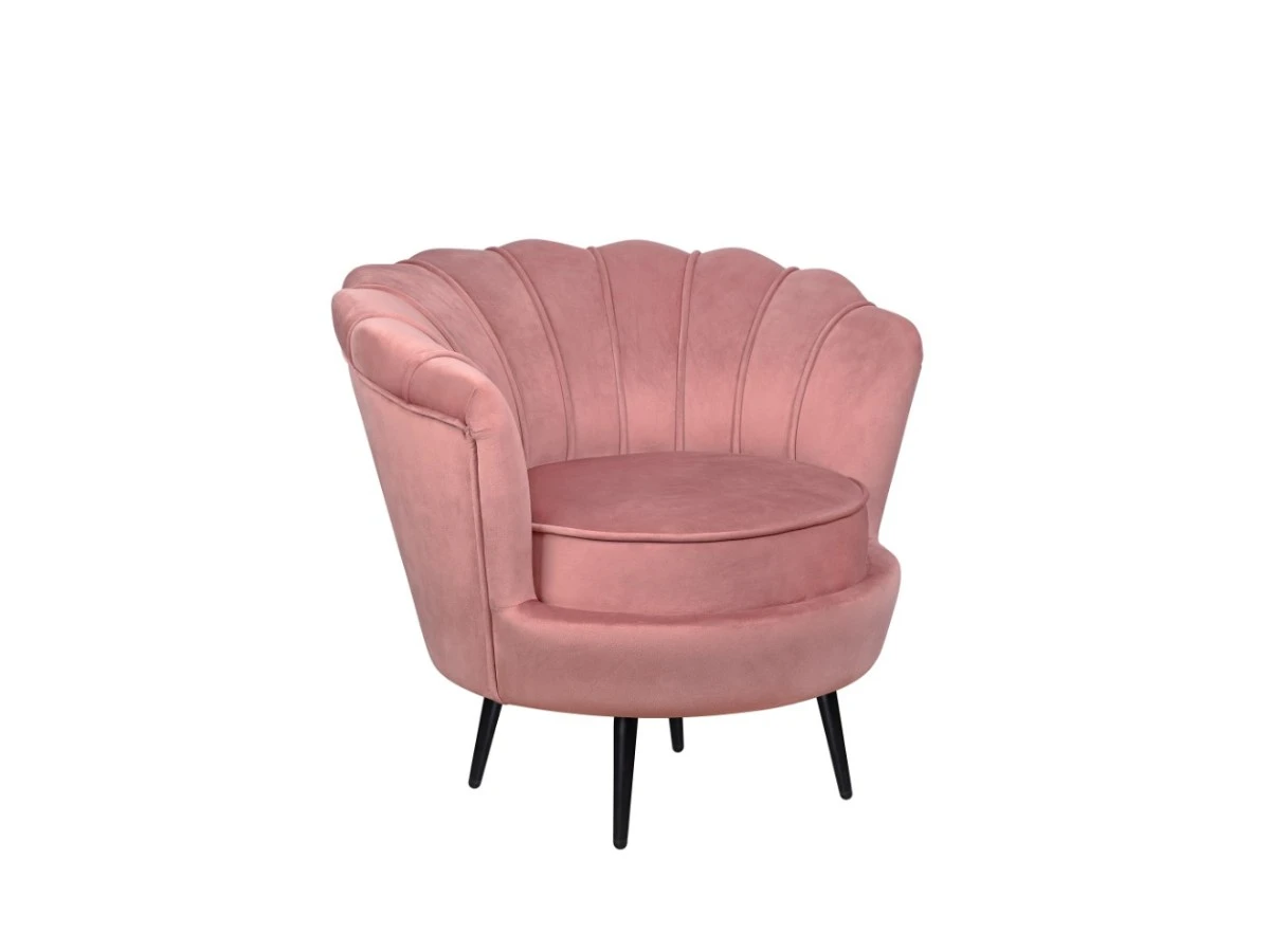 Низкое кресло ракушка Pearl Pink V3 970101