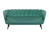 Диван ракушка для гостиниц Pearl Triple Green V2 970112