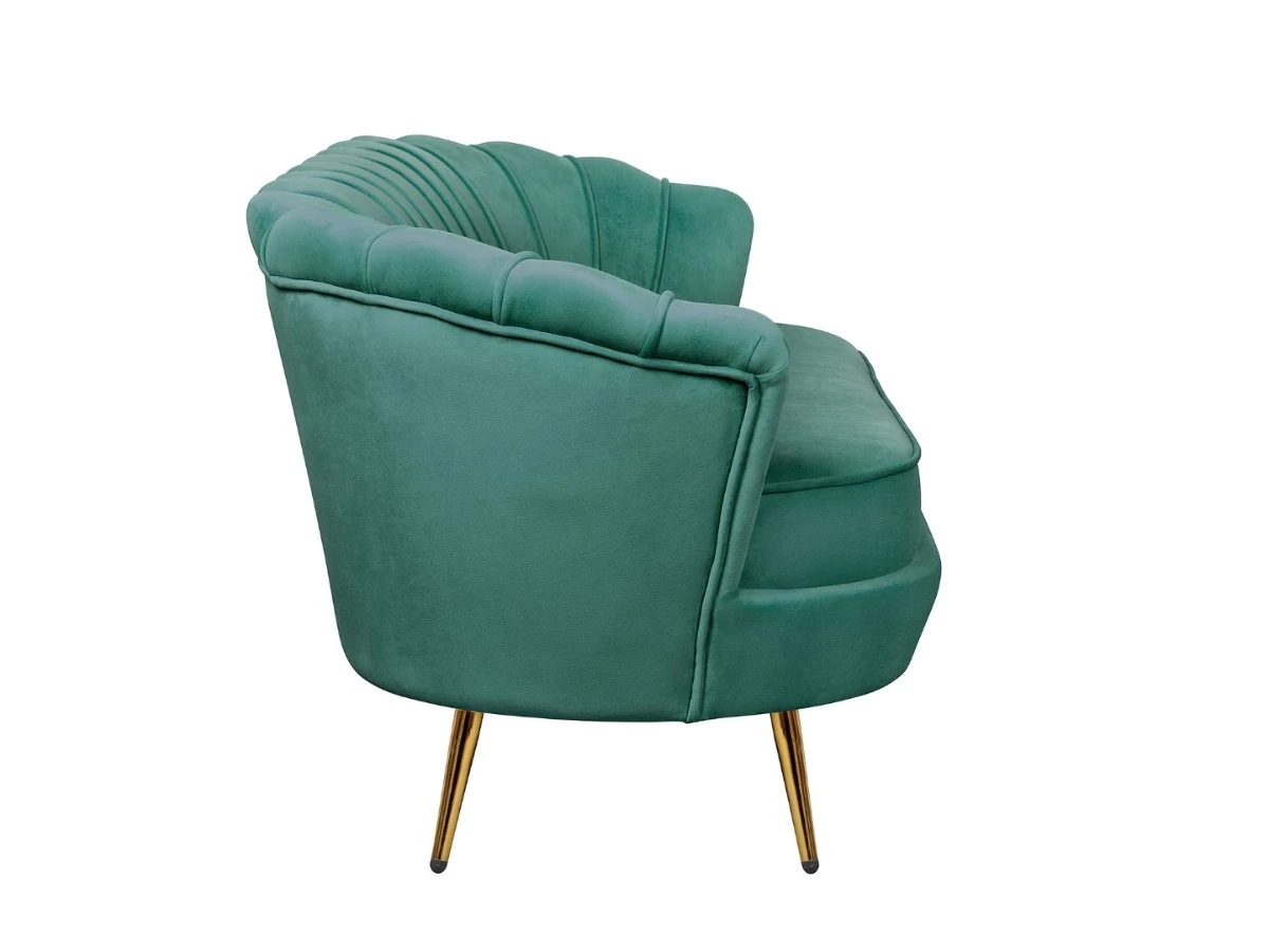 Диван ракушка для гостиниц Pearl Triple Green V2 970124  - фото 3