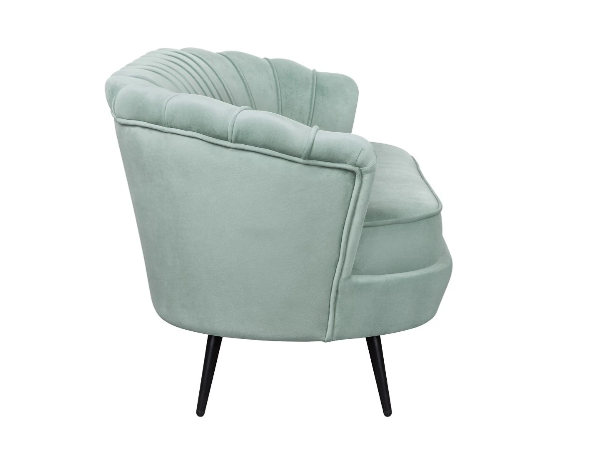 Диван ракушка для гостиниц Pearl Triple Green 970138  - фото 3