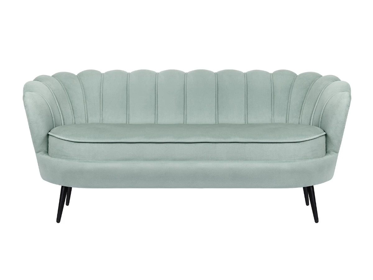 Диван ракушка для гостиниц Pearl Triple Green 970138  - фото 1