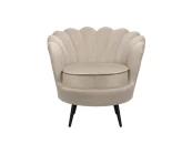 Низкое кресло ракушка Pearl Taupe