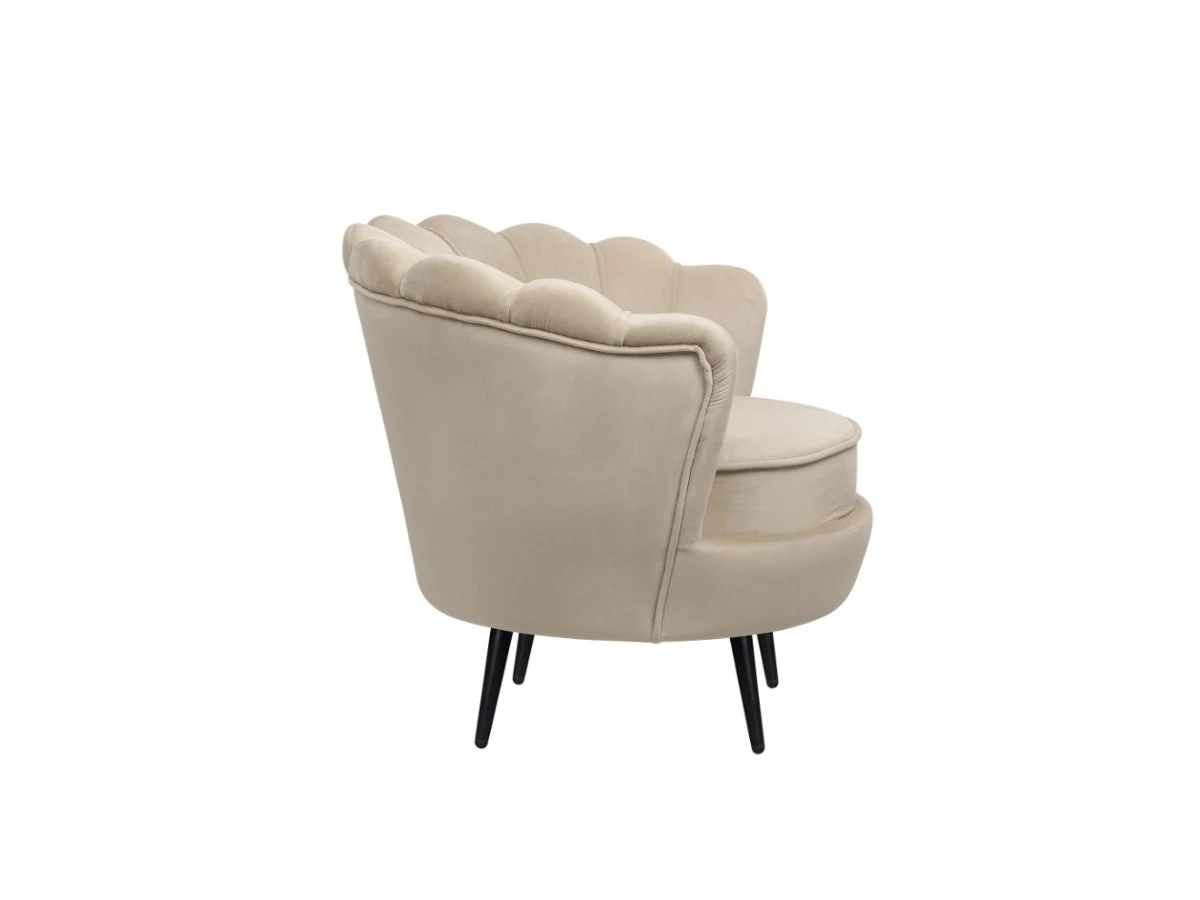 Низкое кресло ракушка Pearl Taupe 970148  - фото 3