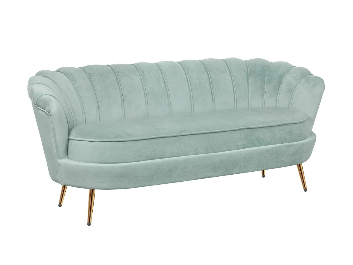 Диван ракушка для гостиниц Pearl Triple Green 970151  - фото 2