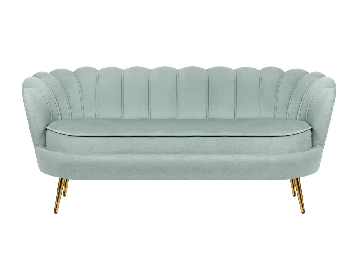 Диван ракушка для гостиниц Pearl Triple Green 970151  - фото 1
