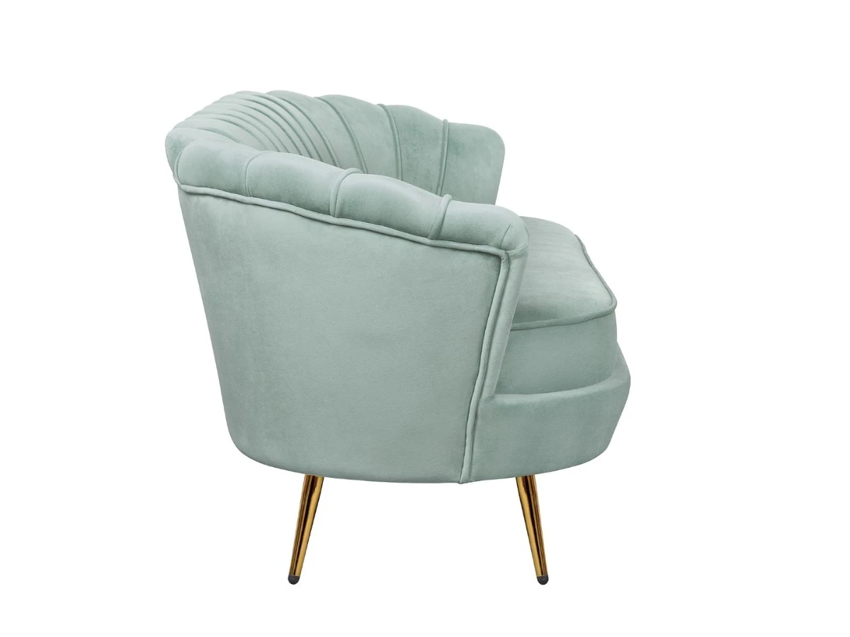 Диван ракушка для гостиниц Pearl Triple Green 970151  - фото 3