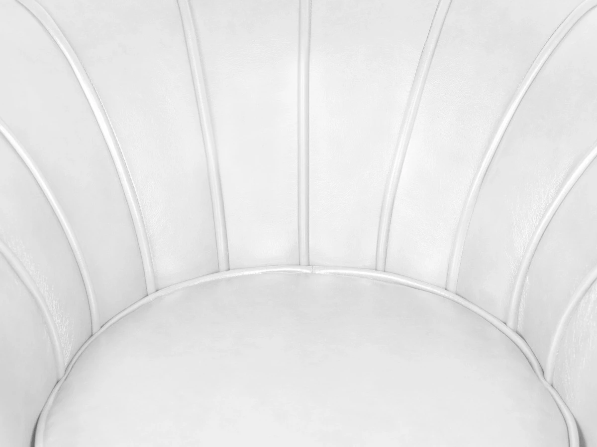 Низкое кресло ракушка Pearl White 970162  - фото 6