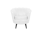 Низкое кресло ракушка Pearl White