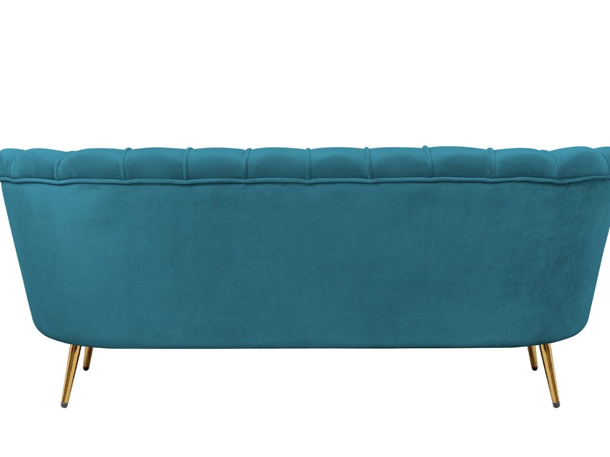 Диван ракушка для гостиниц Pearl Triple Marine Velvet 970164  - фото 4