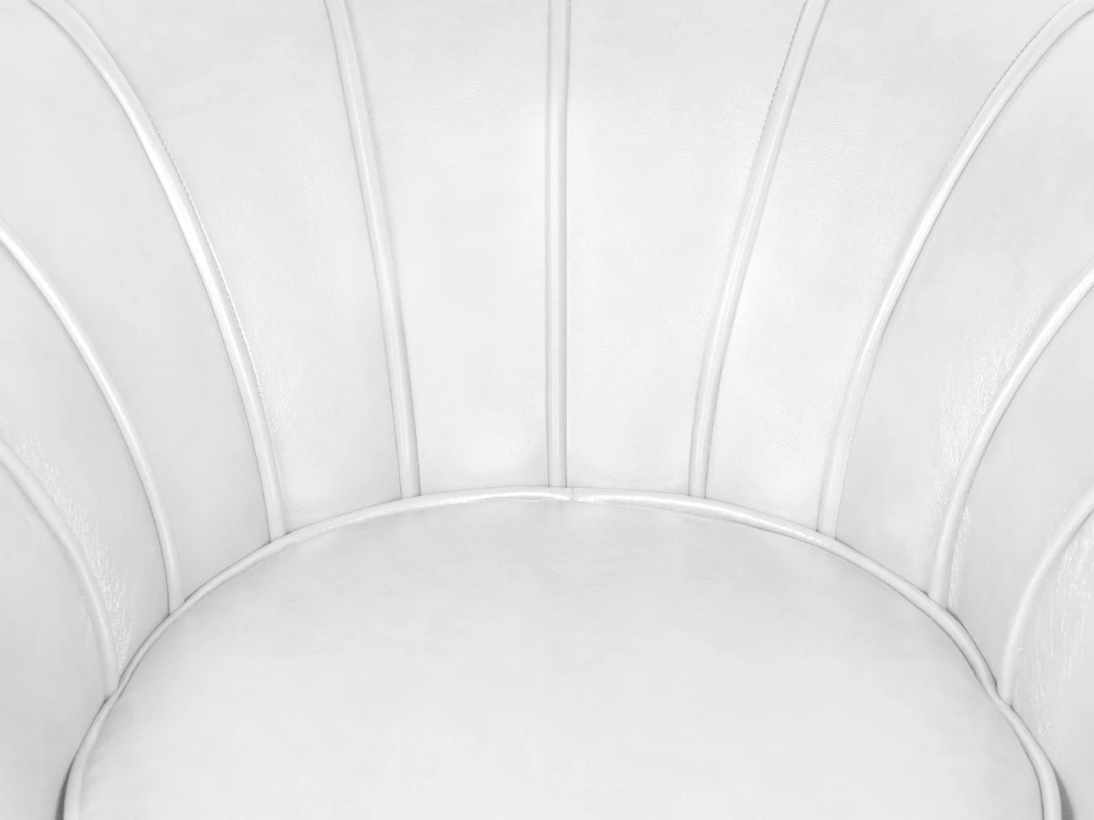 Низкое кресло ракушка Pearl White 970173  - фото 6