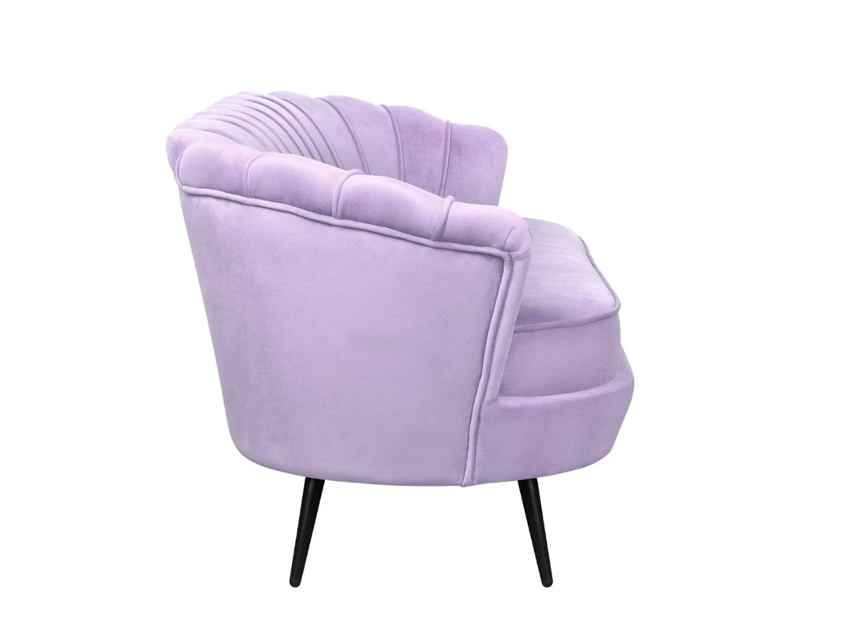 Диван ракушка для гостиниц Pearl Triple Purple 970177  - фото 3