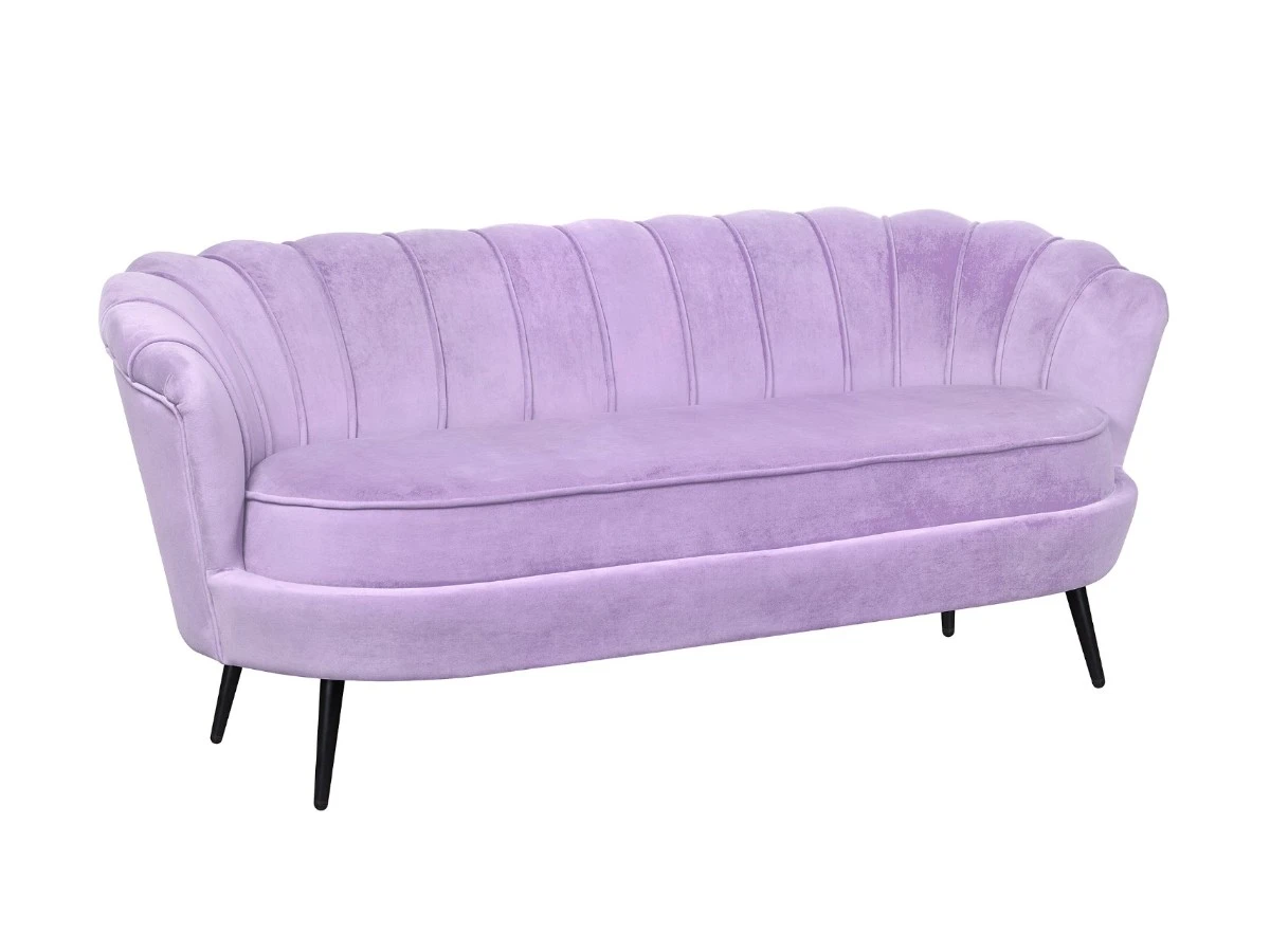 Диван ракушка для гостиниц Pearl Triple Purple 970177