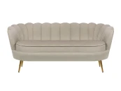 Диван ракушка для гостиниц Pearl Triple Taupe